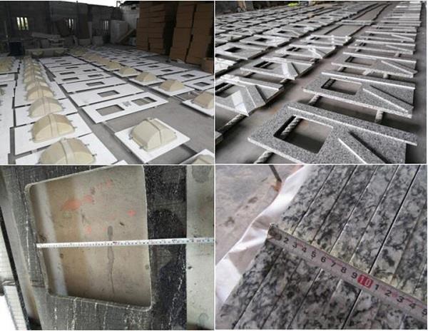 silver pearl granite countertops  inspection