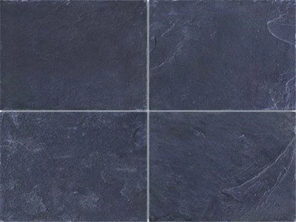 black slate floor tiles