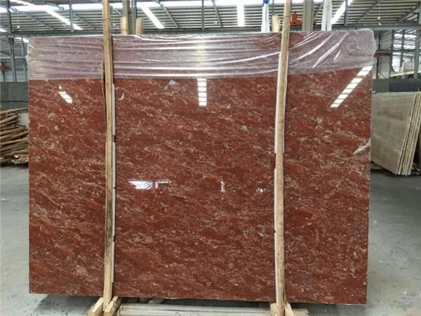 Rojo Alicante marble slabs
