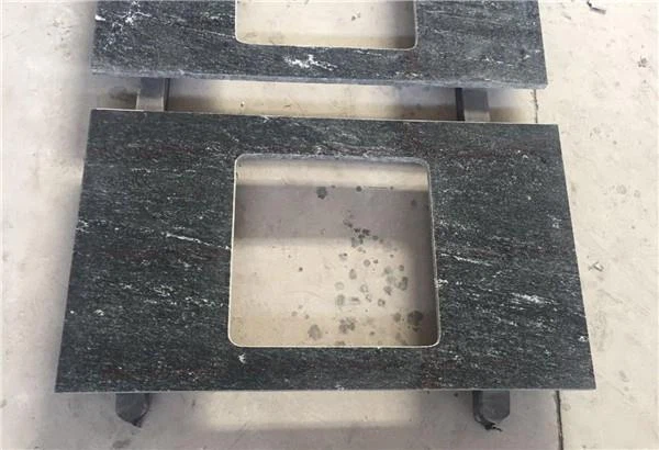 Nwa ak blan Granite Kitchen Countertops