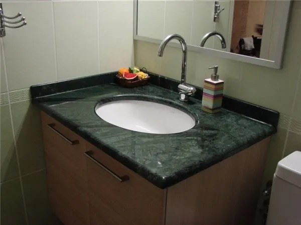 Green Marble Vanity Top