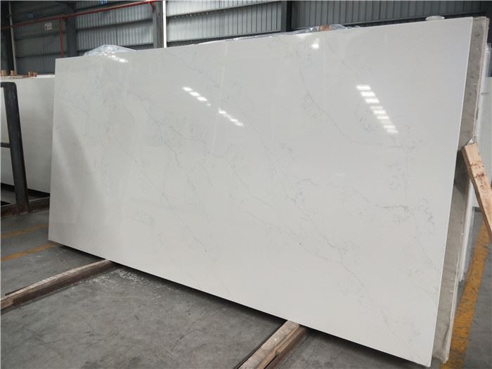 calacatta pearl quartz artificial stone