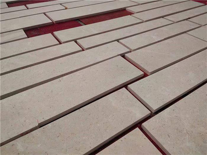 Light cappuccino marble tiles for kitchen