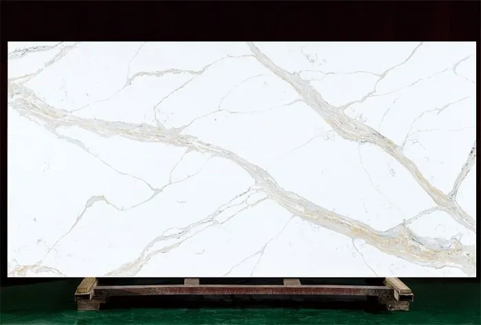 Quartz blan ak kontwa an lò