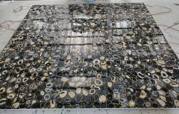 Black Semi Precious Stone