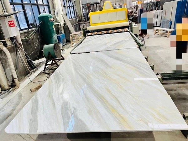 Nikisiani White Marble book matched