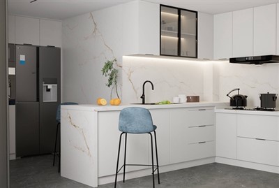 Calacatta Gold Sintered Stone Countertop