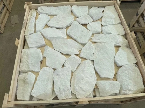 White quartzite Flagstone
